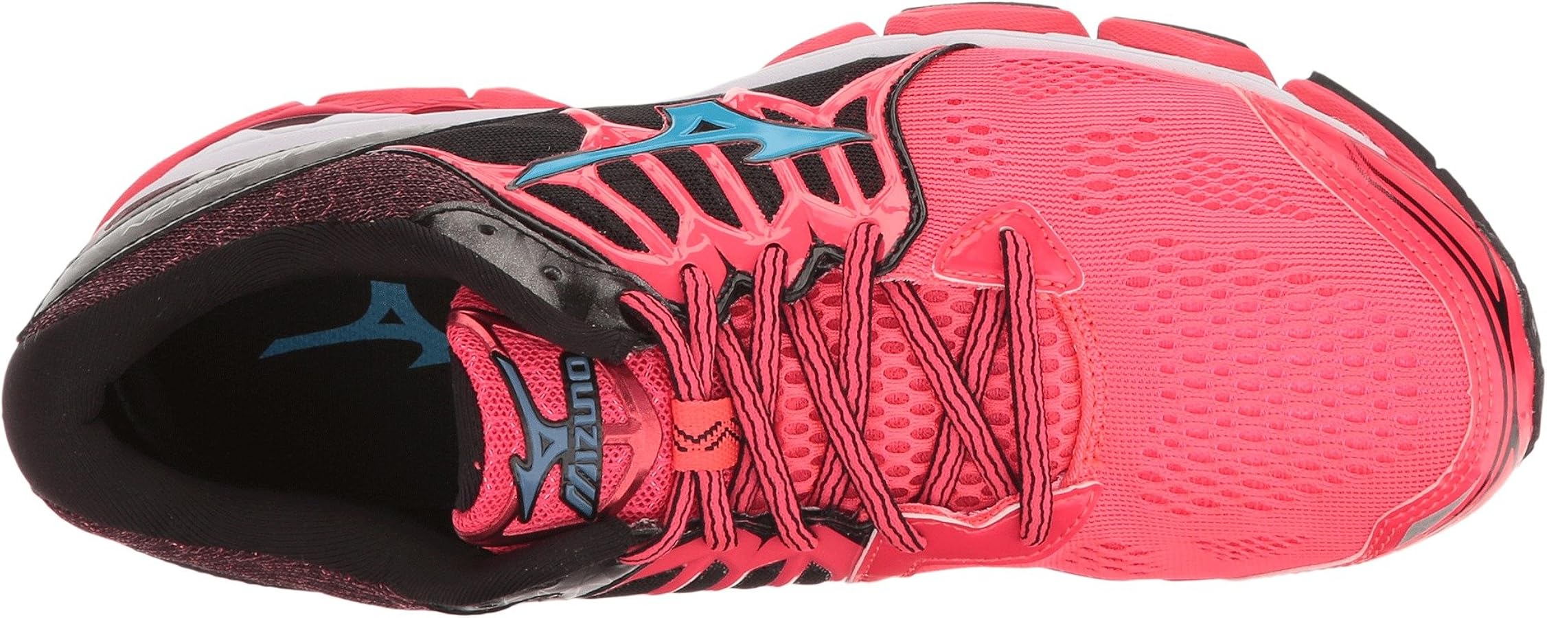 Amazon.com | Mizuno Women's Wave Horizon Running Shoe, Pink/Black